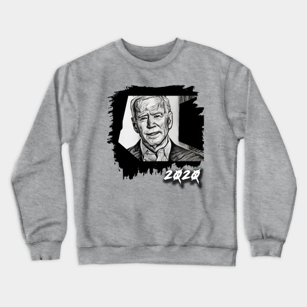 Joe Biden 2020 artistic shirts and designs. Crewneck Sweatshirt by SmartArt